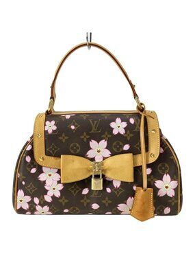 Louis Vuitton Handbag Monogram Cherry Blossom Sac Retro PM